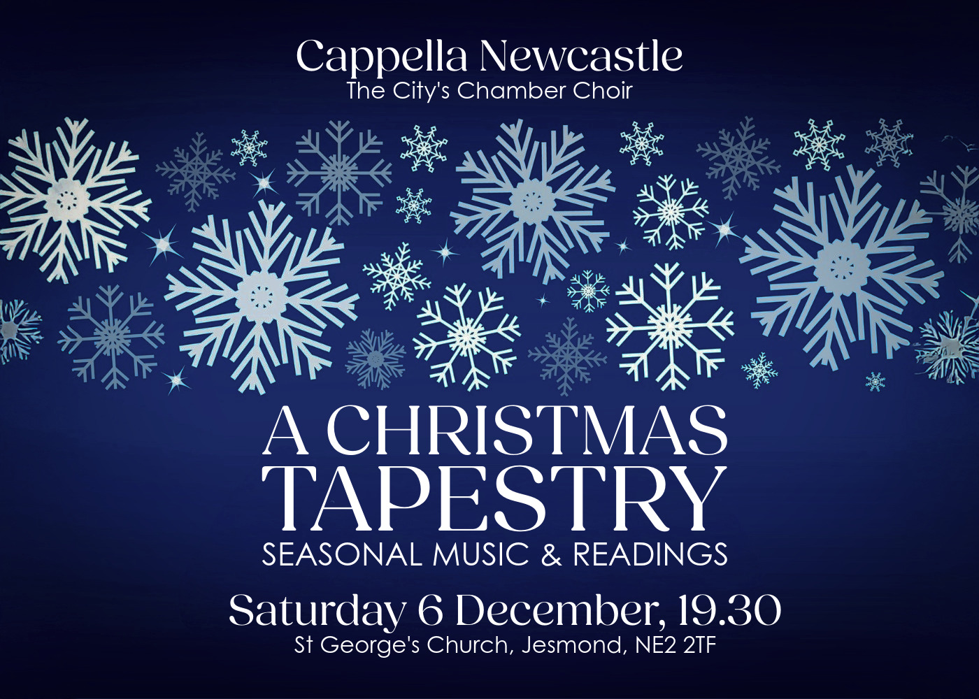 Cappella Concert: A Christmas Tapestry