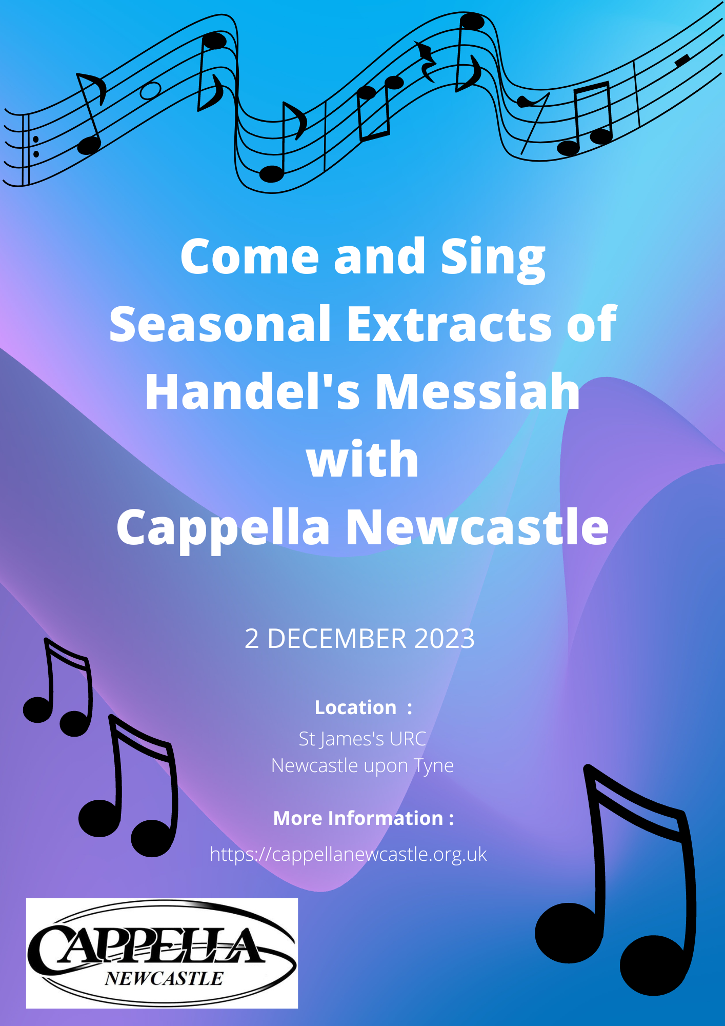 Cappella Workshop "Come and Sing Messiah"