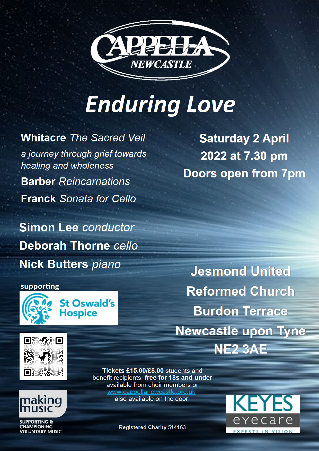 Cappella Concert : Enduring Love