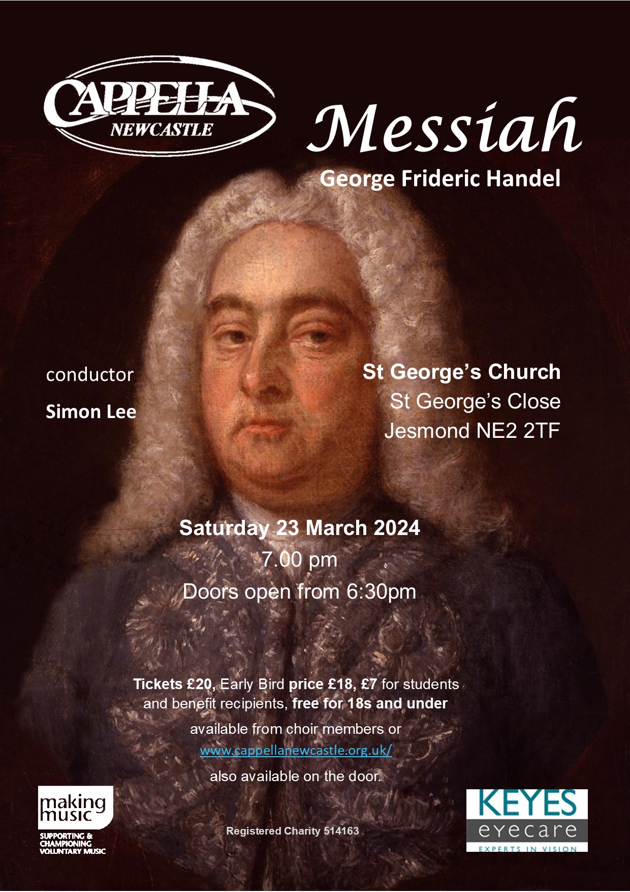 Cappella Concert Handel's Messiah