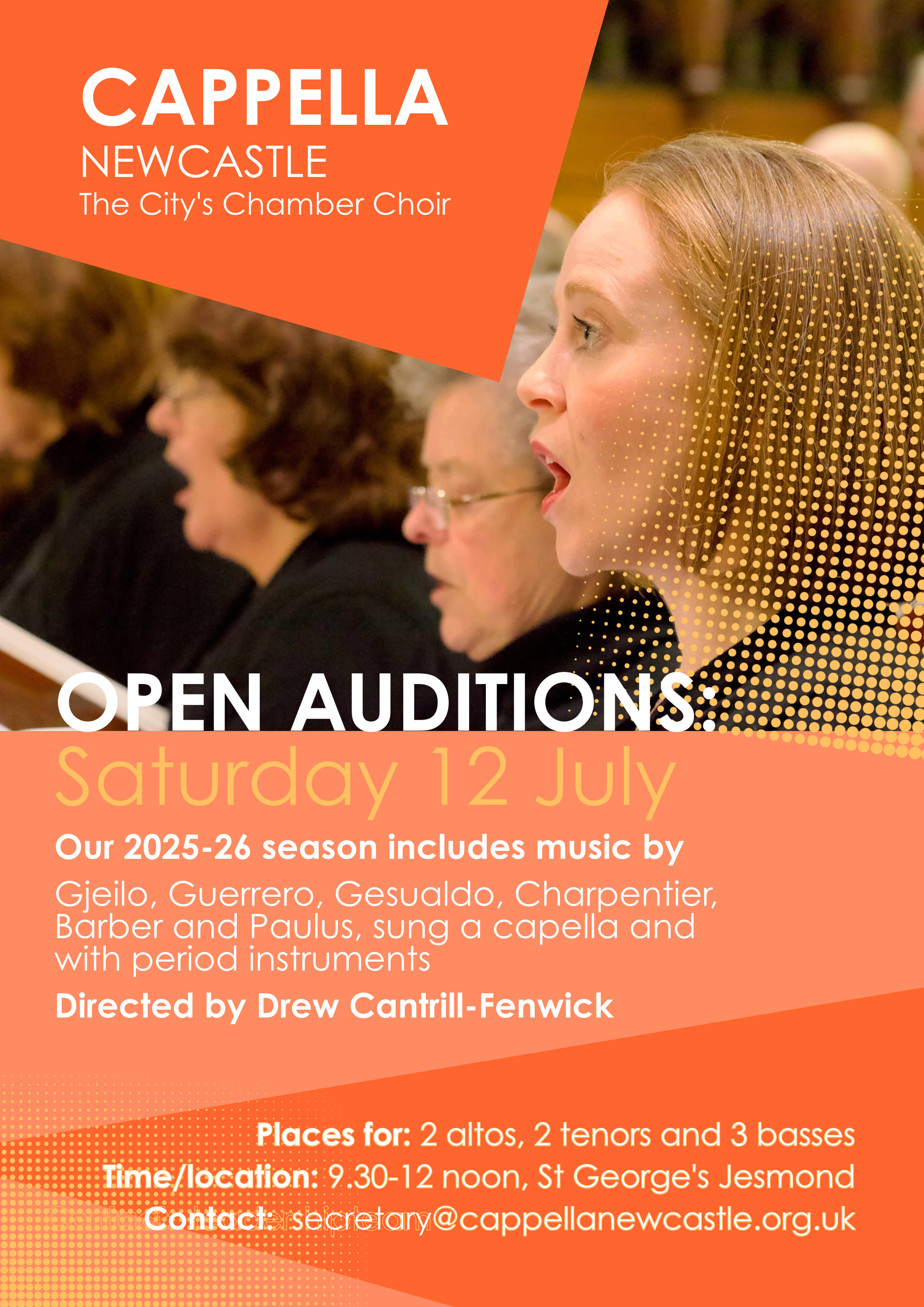 Cappella Auditions