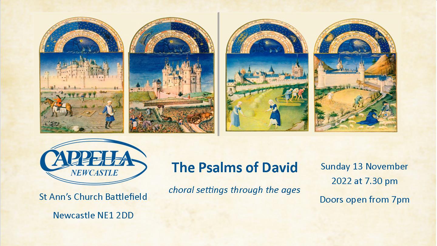 Cappella Concert: The Psalms of David
